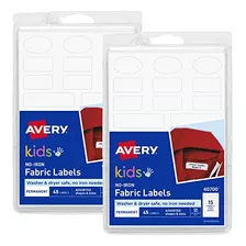 Etiquetas Avery Para Ropa Infantil Que No Necesitan Planchad