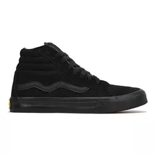 Tênis De Skate Mad Rats Hi Top Black Preto Cano Alto 