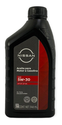 Caja Con 12 Litros De Aceite Sintetico 5w30 Original Nissan Foto 3