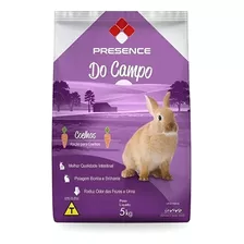 Ração Natural Presence Para Coelhos Reduz Odor De Fezes 20kg