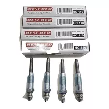 4 Bujias Hescher Para Fiat Spazio 147 1.3 Diesel Hc110