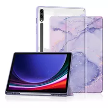 Funda Smart Book Para Samsung Galaxy Tab S9+/s9 Fe+ 12.4