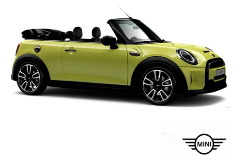 Tapetes 3d Logo Mini + Cubre Volante Convertible 2021 A 2023 Foto 8