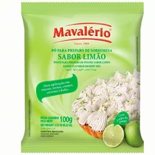 Pó Para Preparo De Sobremesa Limão 100g Mavalério