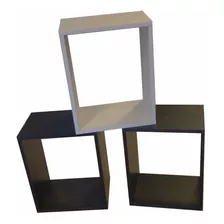 Repisa,cubo, Melaminico Roble , Estante 30*30*20