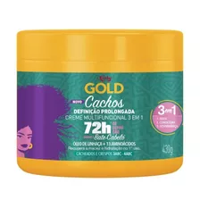 Creme Multifuncional Niely Gold Cachos Definição Prolongada