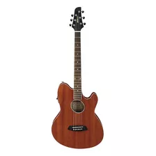 Guitarra Electroacústica Ibanez Tcy12e-opn Open Pore Natural Color Bordó Material Del Diapasón Rosewood