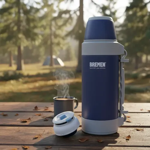 Termo 1,2 Ls Acero Inoxidable Bremen - Azul Marino