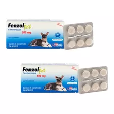 Fenzol Pet Agener União 500 Mg Antiparasitário - Kit Com 2