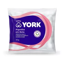 Algodão Em Bolas York Pacote 50g