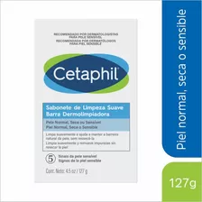 Cetaphil Suave Barra Limpiadora 127g