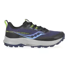 Zapatillas Running Saucony Peregrine 13 Mujer En Azul | Stoc