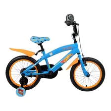 Bicicleta Hotwheels 16 Azul