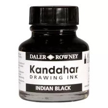 Tinta China Negra Kandahar Daler Rowney Lapicero Pincel 28ml