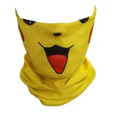 Bandana Pikachu Pokemon Exclusiva Tubular 