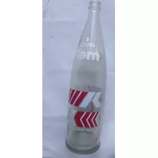 Antigua Botella Kem Piña 1 Litro 1980