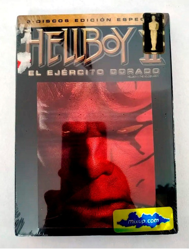 Hellboy Ii 2 Ejército Dorado Dvd Slipcover Lenticular