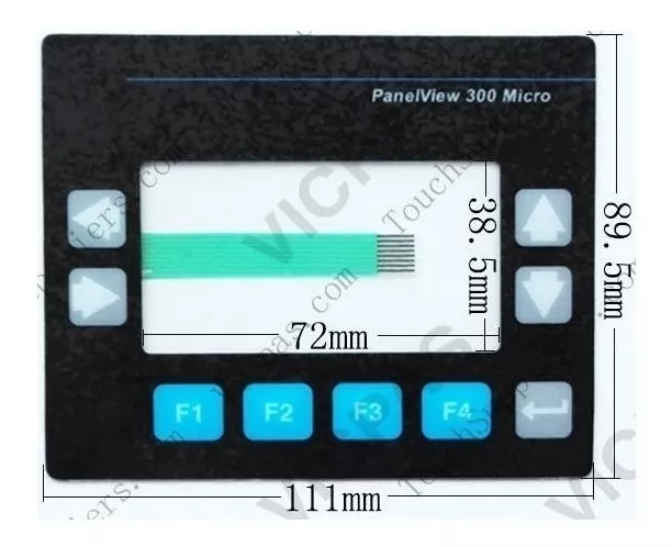Membrana Keypad Teclado Panelview 300 Micro 2711-m3a18l1 