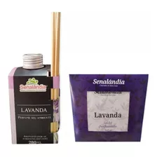 1 Sachê Lavanda Grande 25g + 1 Aromatizador Lavanda 280ml