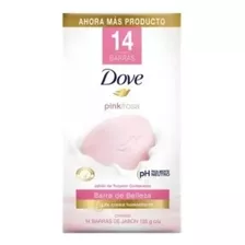 Jabón En Barra Dove Pink 14 Pzas De 135 G C/u