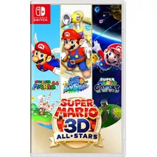 Super Mario 3d All-stars - Jogo Nintendo Switch Mídia Física