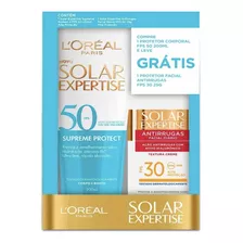 Kit Loreal Protetor Solar Fps 50 200ml Gratis Facial Fps 30g