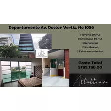 Departamento En La Delegación Benito Juarez, Col. Narvarte, Av. Doctor Vertiz, No 1056, Departamento 102, Cuenta Con 2 Lugares De Estacionamiento. Nb10-di