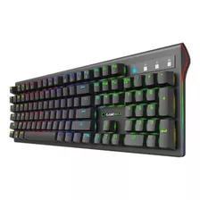 Teclado Mecanico Gamer Gamemax Kg801 Rgb Backlit Ingles