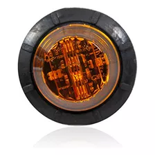 Maxxima M09410y Ámbar ******* Round Led De Bajo Perfil Liqu