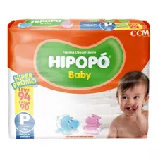 Fralda Inf Hipopo Baby