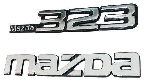 Emblemas Trasera, Para  Mazda 323 Autoadhesivos Foto 3