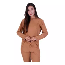 Casaco Canelado Com Capuz Feminino Moda Inverno Conforto