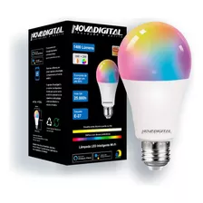 Smart Lâmpada Led 15w Wi-fi E27 Inteligente Nova Digital