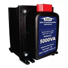 Auto Transformador 5000va Bivolt 110v/220v P/ Ar 12000btus