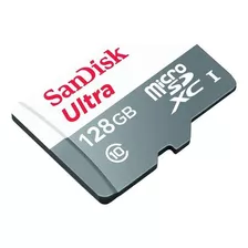 Cartão De Memoria Sandisk Ultra 128gb Com Adaptador