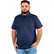 Camiseta Camisa Gola Polo Plus Size Pique 