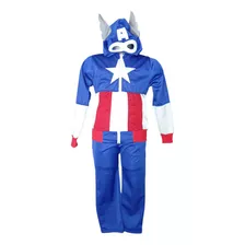 Conjunto Pantalones Y Sudadera Capitan America Pants Chamarr