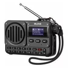 Bocina Mlove Bv800 Con Radio Super Portatil Bluetooth Sd