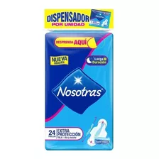 Toallas Nosotras Extra Protección - - Unidad a $25