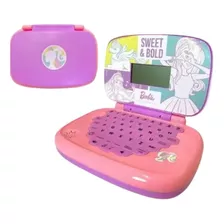 Laptop De Atividades Infantil Barbie Bilingue Candide