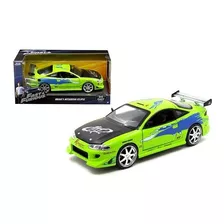 Auto Escala 1:24 Rápidos Y Furiosos Brian Mitsubishi Eclipse