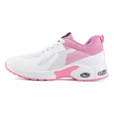 Zapatos Tenis Para Mujer Resistentes Los Golpes Con Cordone