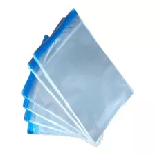 Saco Adesivado Plástico Transparente C/ Aba 15x25 C/ 300