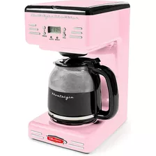 Cafetera Retro Nostalgia, Programable, Con Pantalla Led, Ros