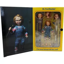 Muñeco Chucky 13cm Figuras Ultimate Series Good Guys Neca