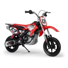 Moto Cross Eléctrica Injusa Red Fighter 24v Para Niños 