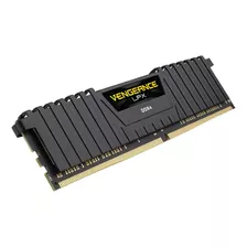 Memória Ram Vengeance Lpx Color Preto 8gb 1 Corsair Cmk8gx4m1a2400c14