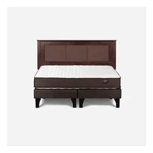 Cama Ergo T New 2 Plazas Base Dividida + Respaldo Rachel