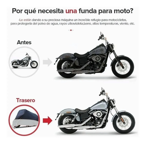 Funda De Proteccin Solar Para Motocicletas A Prueba De Agua Foto 6