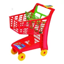 Carrinho Infantil Supermercado Vermelho Market - Magic Toys 